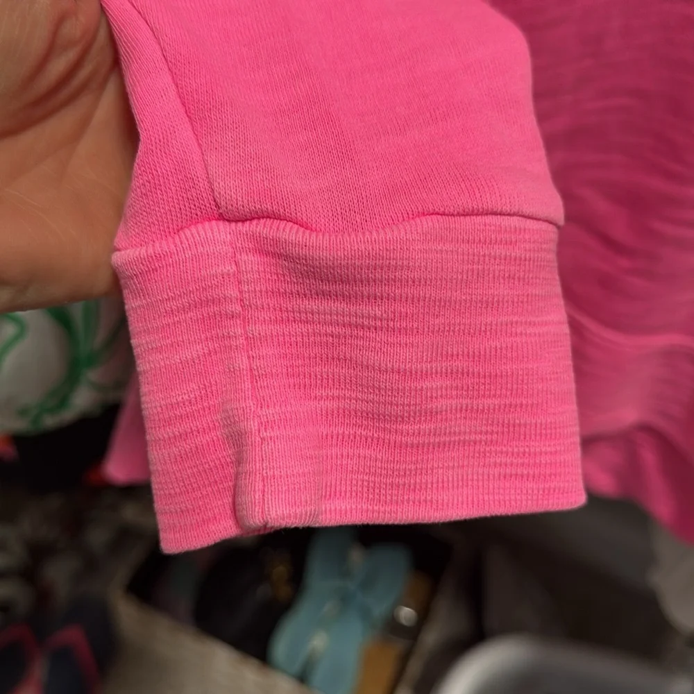 💕 Lilly Pulitzer Roxie Pink Lesson Long Sleeve Sweatshirt 💕 - Picture 5 of 10